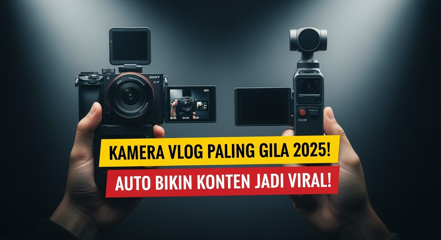 5 Kamera Vlog Terbaik 2025 untuk Konten Kreator, Mulai 7 Jutaan dan Kualitas Gambar Profesional 5 Kamera Vlog Terbaik 2025 untuk Konten Kreator, Mulai 7 Jutaan dan Kualitas Gambar Profesional