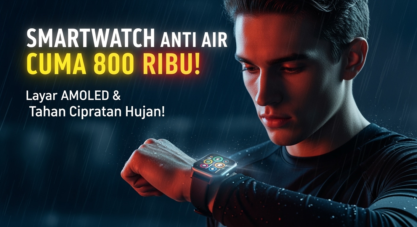 7 Smartwatch Murah Anti Air di Bawah Rp 1 Juta, Tahan Keringat dan Hujan Deras 7 Smartwatch Murah Anti Air di Bawah Rp 1 Juta, Tahan Keringat dan Hujan Deras
