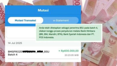 BSU Tahap 4 2025 Kapan Cair? Cek Rp600 Ribu di bsu.kemnaker.go.id