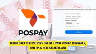 Begini Cara Cek BSU 2025 Online Lewat Pospay, Kemnaker, & BPJS Ketenagakerjaan