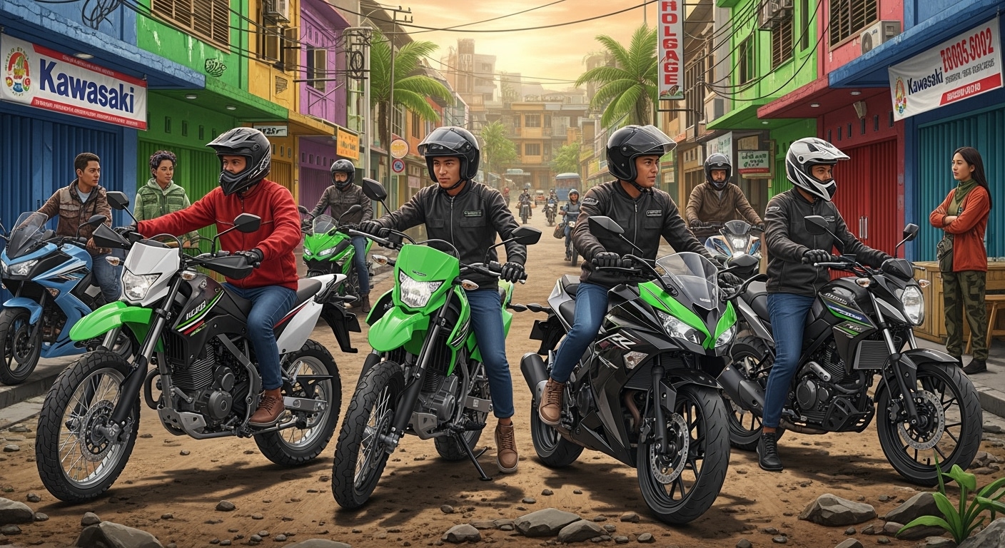 Cek Harga KLX dan Motor Kawasaki Lainnya Terbaru Juli 2025