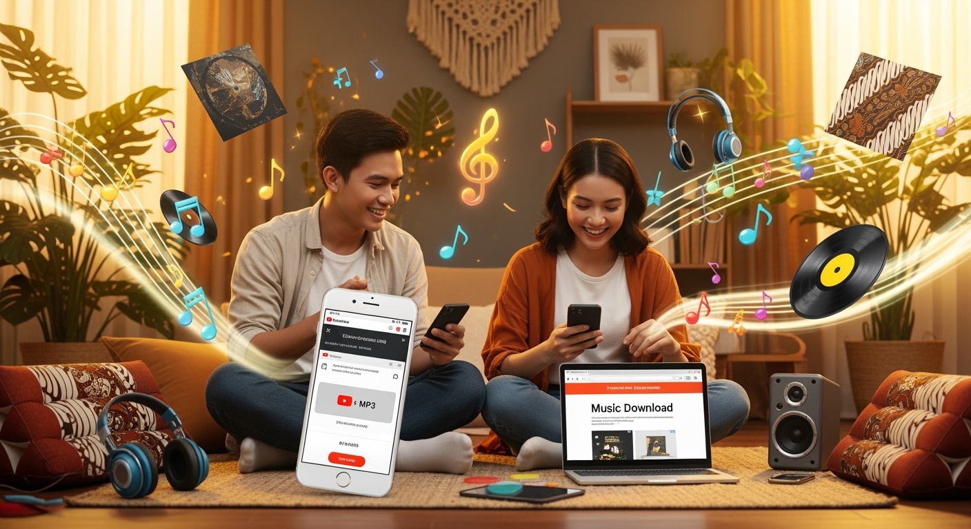 Download Lagu MP3 Gratis Langsung ke HP, Aman dan Cepat Tanpa Aplikasi