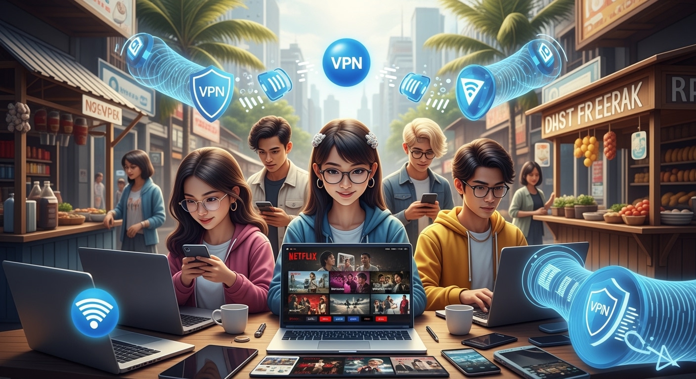 Free VPN Proxy Video Indonesia dengan Kuota Tak Terbatas