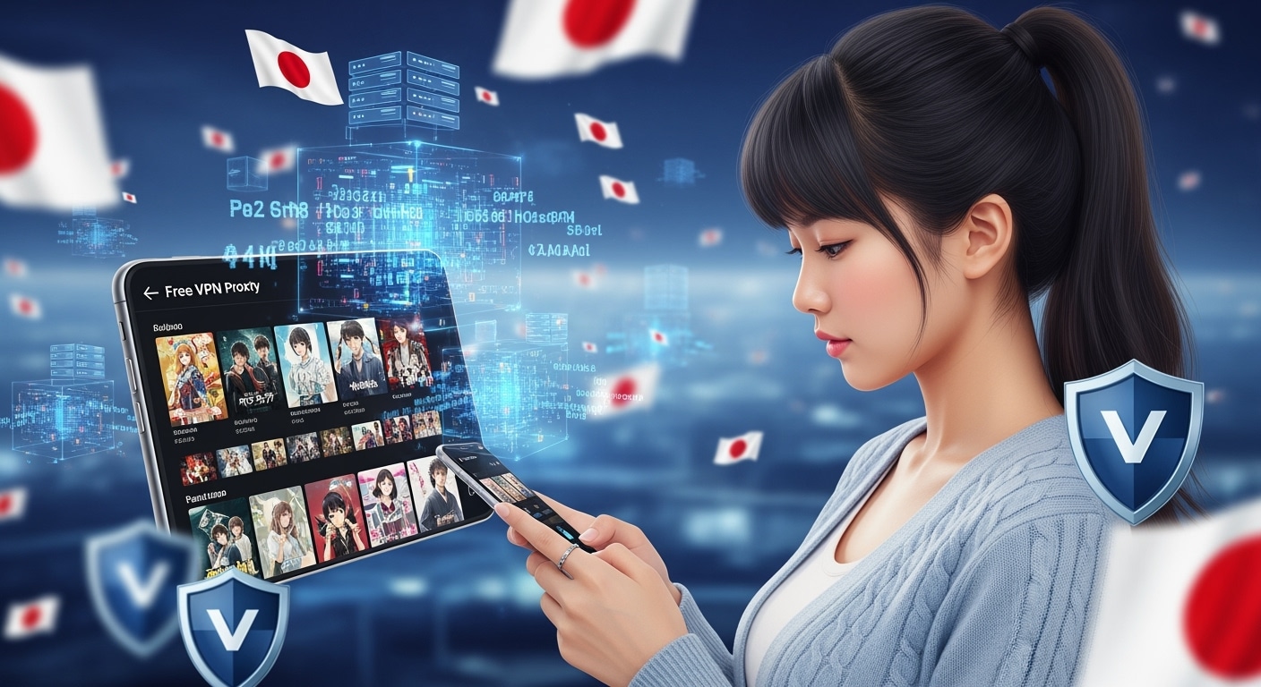 Free VPN Proxy Video Japanese, Buka Akses Streaming Jepang