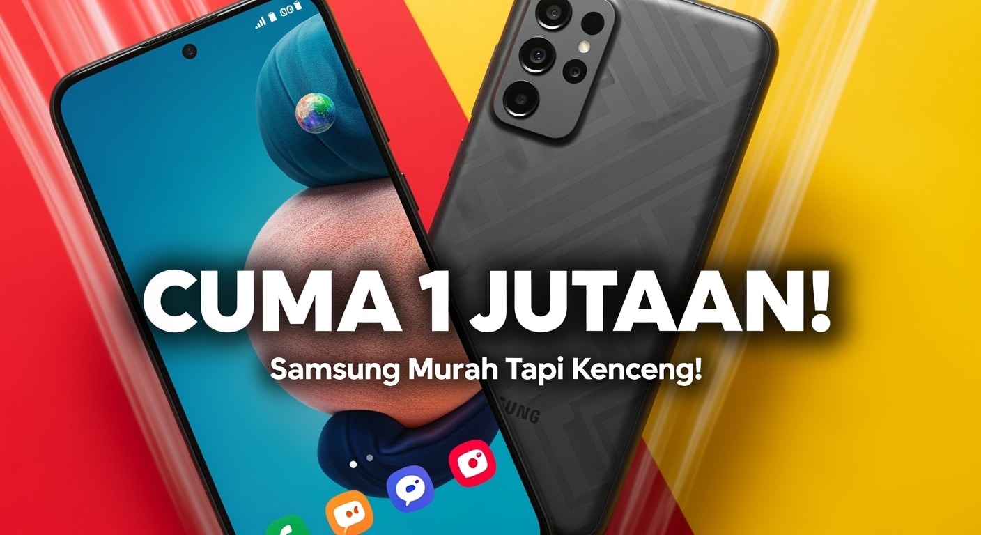 HP Samsung Rp 1,5 Jutaan Terpopuler 2025, Layar Full HD+ dan Storage 128 GB Harga Ramah Kantong