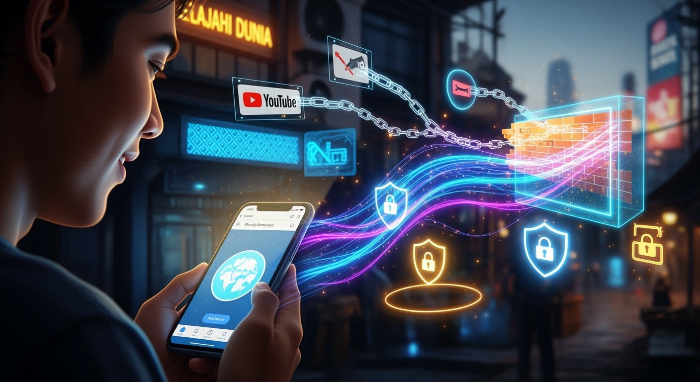 Proxy DuckDuckGo Blue Chrome, Solusi Buka Situs Diblokir dan Jaga Privasi Tanpa Batas