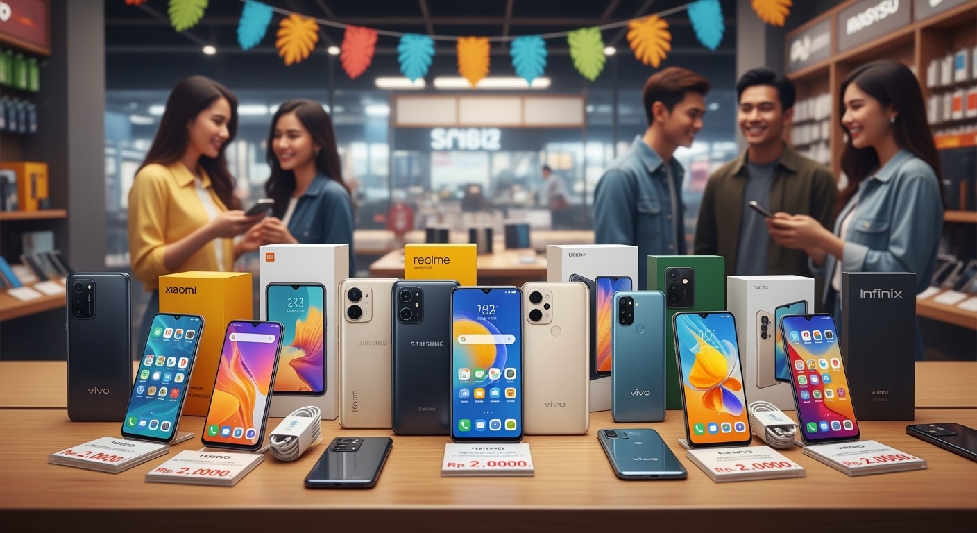 Rekomendasi HP 2 Juta Terbaik Juli 2025, Spek Tinggi Harga Terjangkau