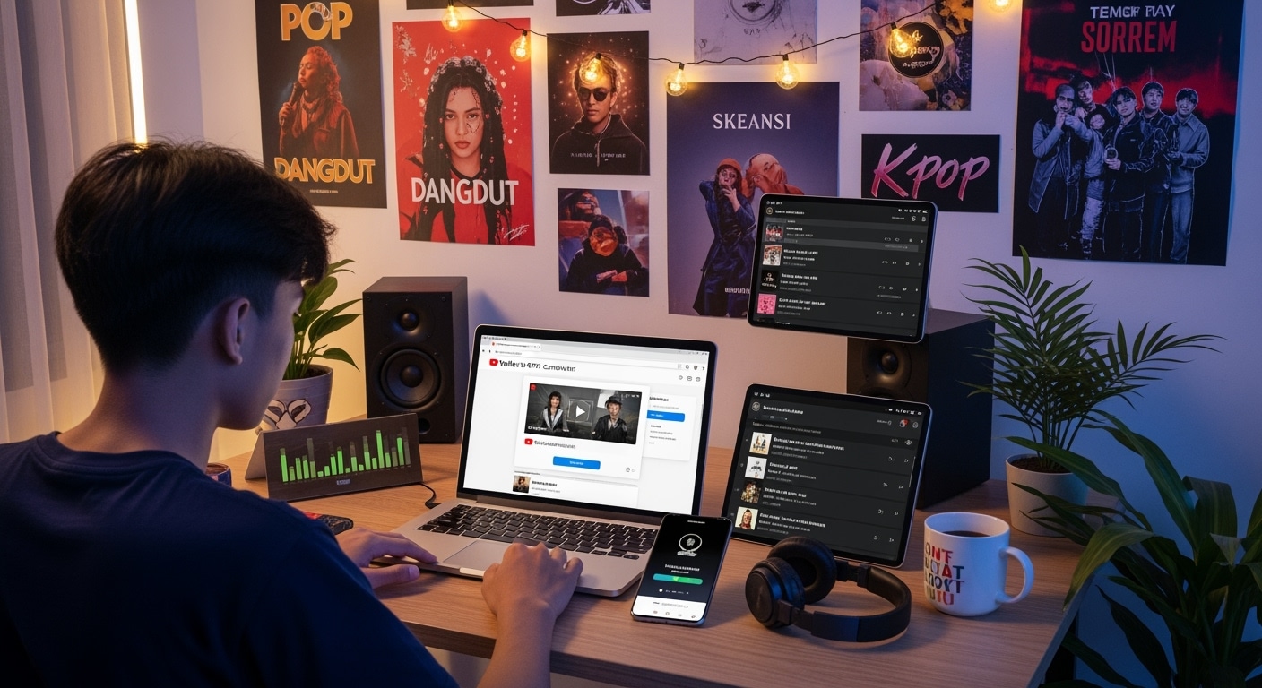 Situs Download Lagu MP3 Terpercaya, Update Lagu Terbaru Setiap Hari