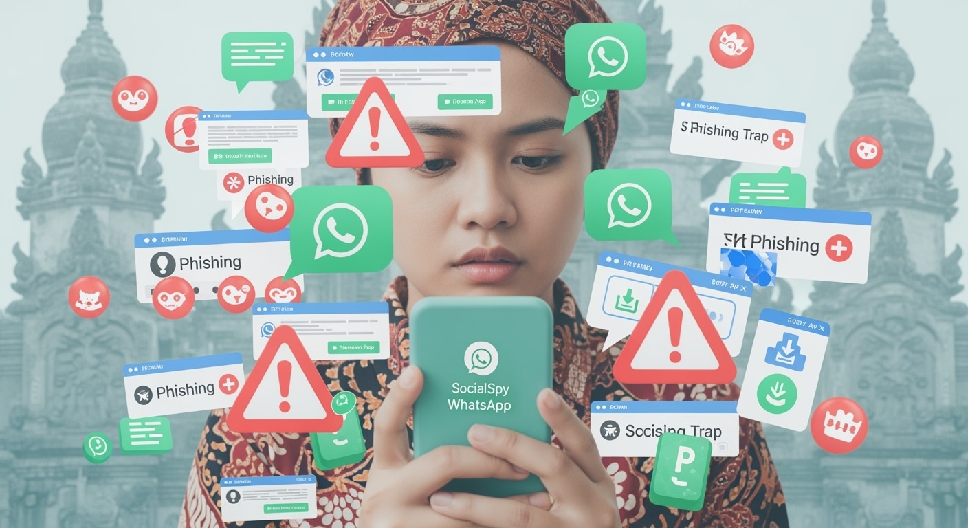 SocialSpy WhatsApp Ramai Dicari, Ini Risiko Serius Jika Anda Nekat Mencobanya