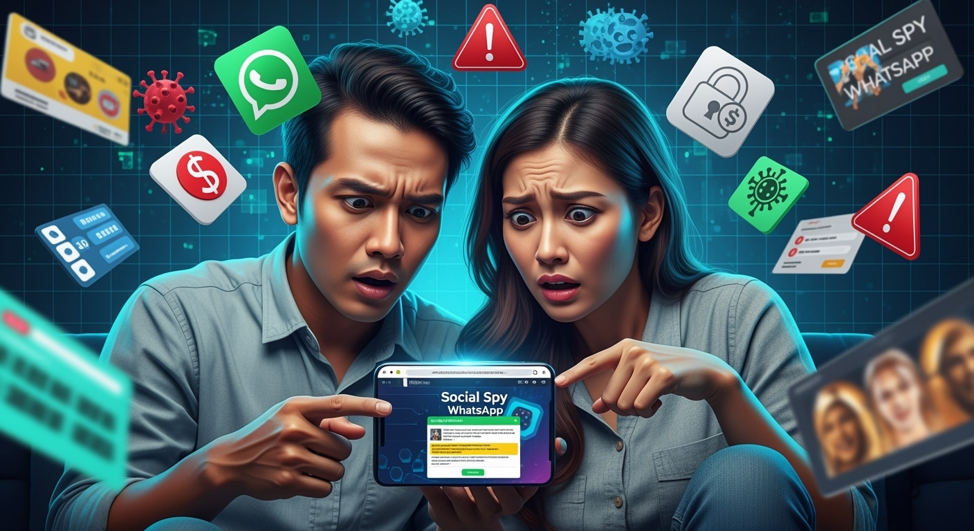 Waspadai Social Spy WhatsApp, Alat Sadap Pesan WA yang Ternyata Penuh Risiko