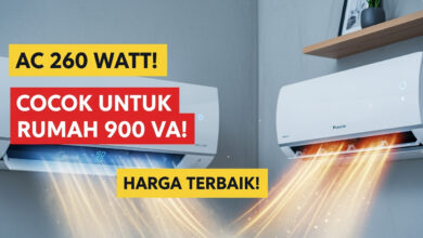5 AC Low Watt Terbaik Mulai Rp2 Jutaan, Cocok untuk Rumah Daya 900 VA Tanpa Naik Daya Listrik