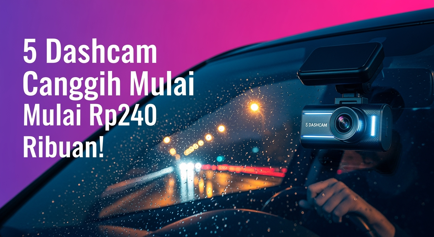5 Dashcam Mobil Terbaik Mulai Rp240 Ribuan, Rekaman Jernih Siang Malam, Lengkap dengan Fitur ADAS & G-Sensor 5 Dashcam Mobil Terbaik Mulai Rp240 Ribuan, Rekaman Jernih Siang Malam, Lengkap dengan Fitur ADAS & G-Sensor