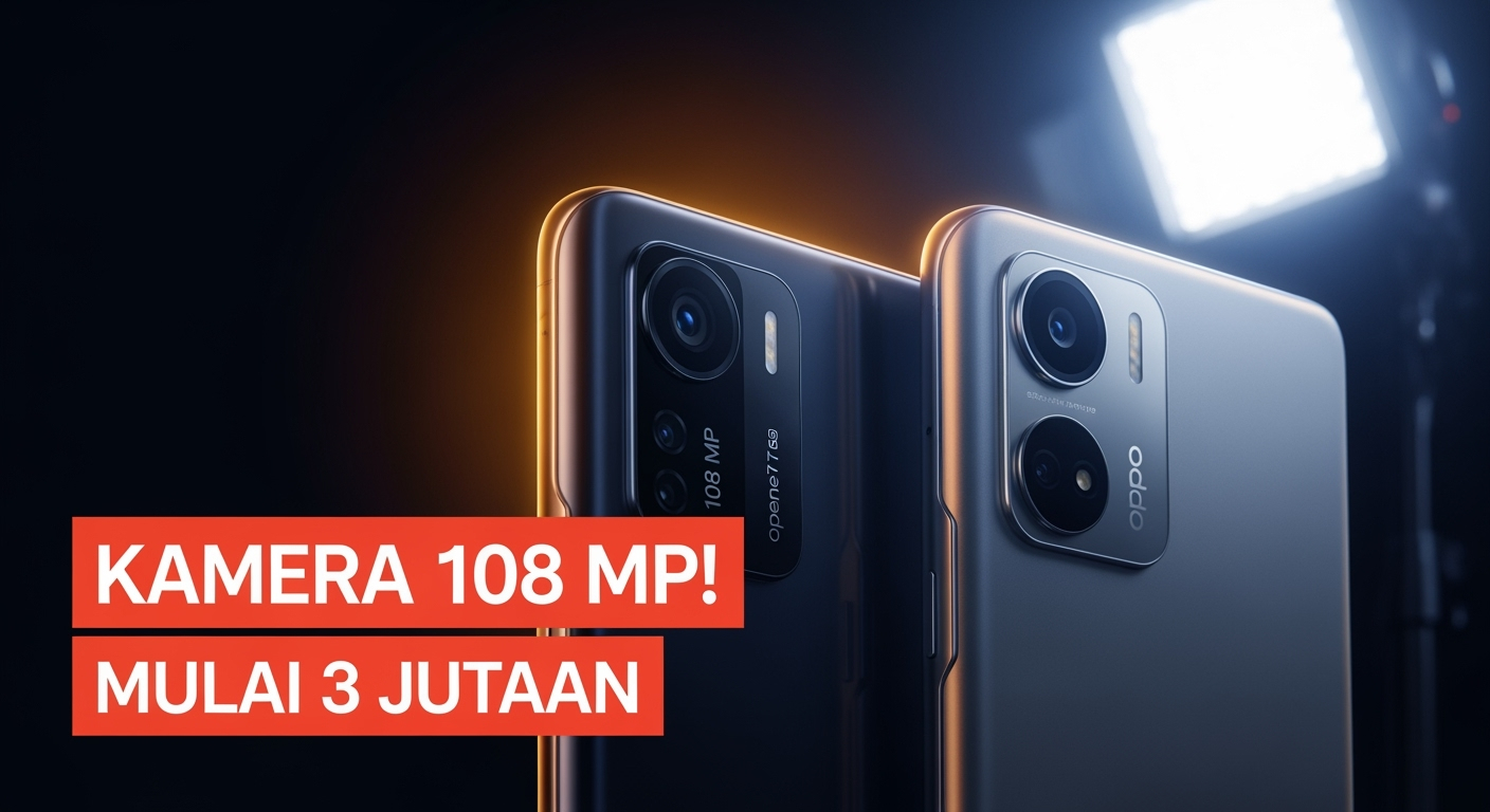 5 HP OPPO Kamera 108 MP Terbaik 2025 Mulai Rp 3 Jutaan, Siap Bikin Feed Instagram Makin Estetik!