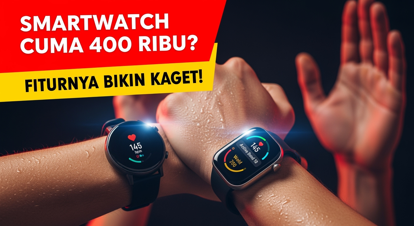 5 Smartwatch Terjangkau 2025 Mulai Rp404 Ribu, Tahan Air dengan Layar AMOLED dan 100+ Mode