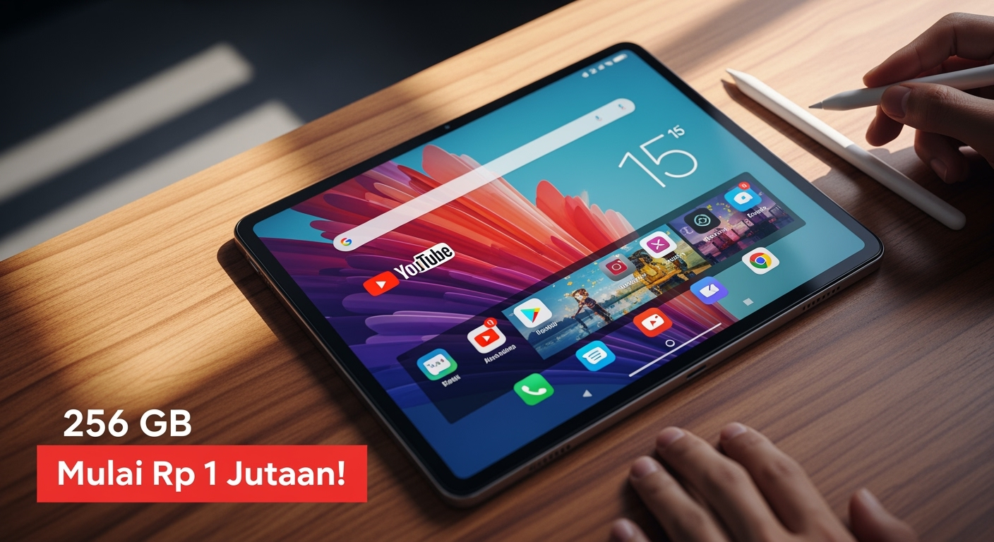 9 Tablet Murah RAM Lega & Memori 256 GB Mulai Rp 1 Jutaan, Ada yang Dapat Stylus & Keyboard!