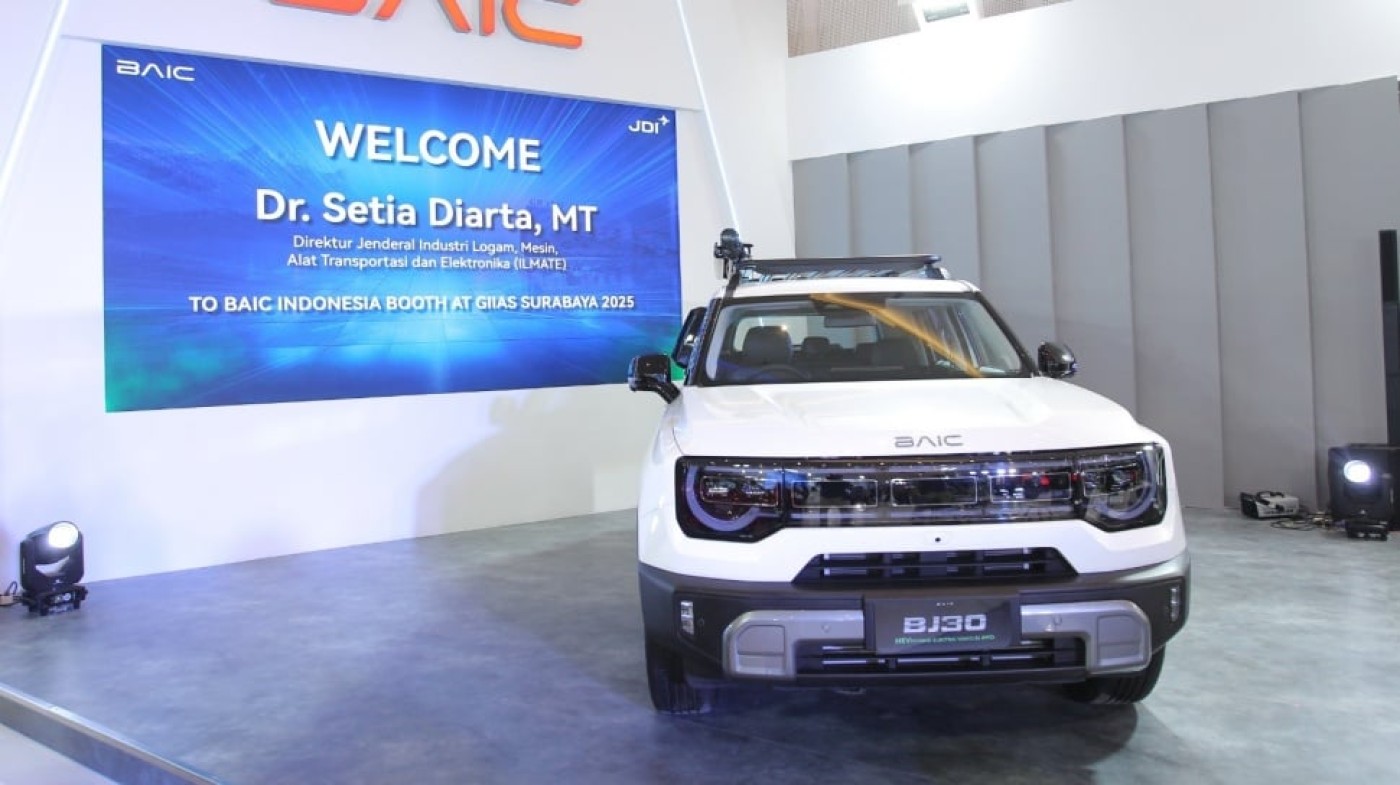 BAIC Indonesia Boyong BJ30 Hybrid Tampil Perdana di GIIAS Surabaya 2025