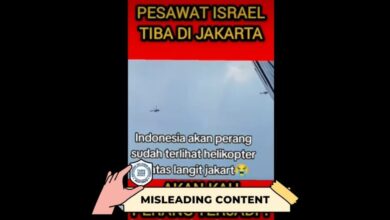 CEK FAKTA: Pesawat Israel Tiba di Jakarta? Simak Penelusurannya di Sini!