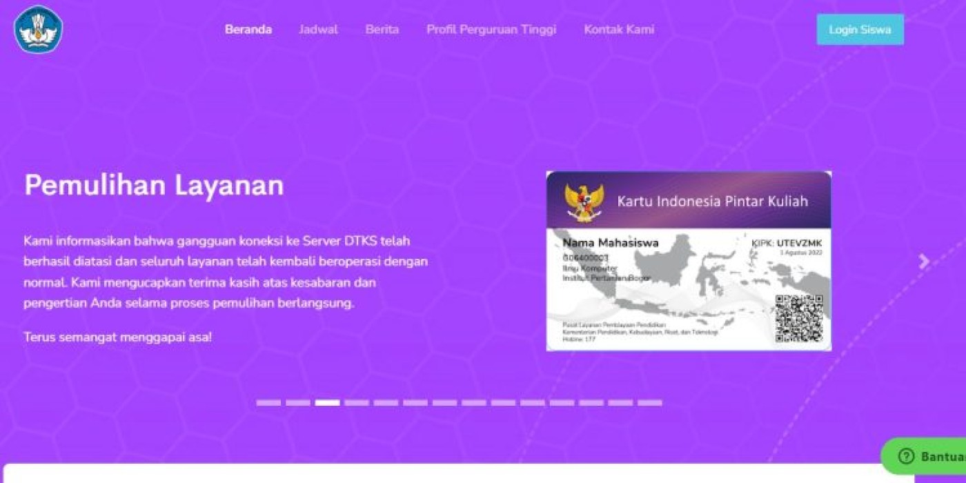 Cara Cek Daftar Perguruan Tinggi & Program Studi Penerima PIP (KIP) Kuliah 2025 Terbaru