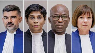 Demi Bela Israel, AS Hukum Hakim dan Jaksa Pengadilan Pidana Internasional