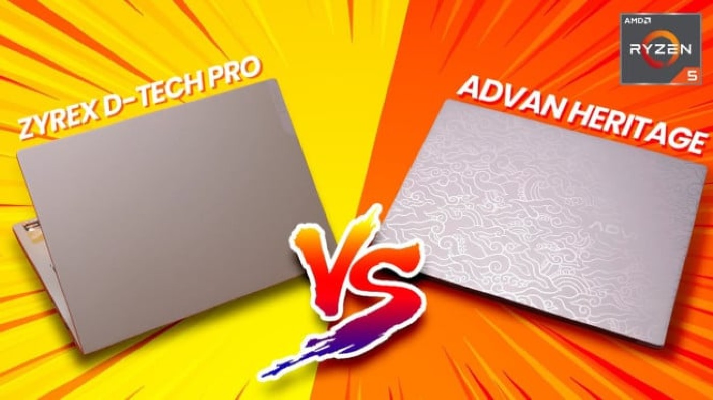Duel Laptop Gaming Murah Advan Heritage vs Zyrex Pro: Pilih Mana Buat Kerja?