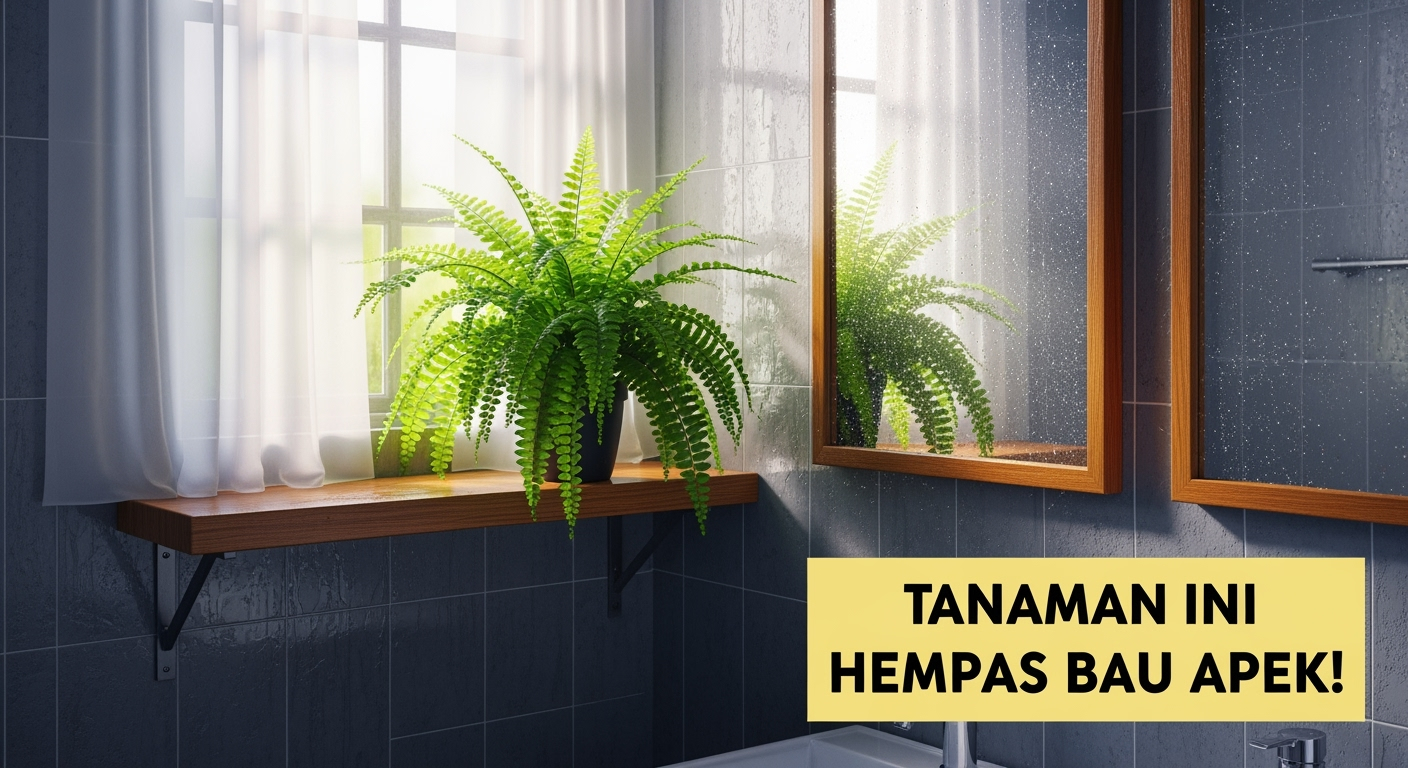 5 Tanaman Indoor yang Cocok untuk Kamar Mandi, Tahan Lembap dan Nggak Butuh Cahaya Terang