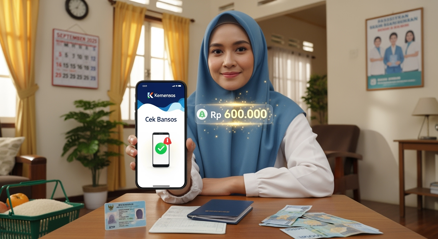 Bansos Rp 600 Ribu September 2025 Sudah Cair, Ini 2 Cara Mudah Cek Penerima