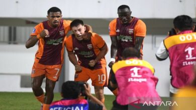 Borneo FC vs Persis: Gol Larut Mariano Peralta Pastikan Kemenangan Pesut Etam