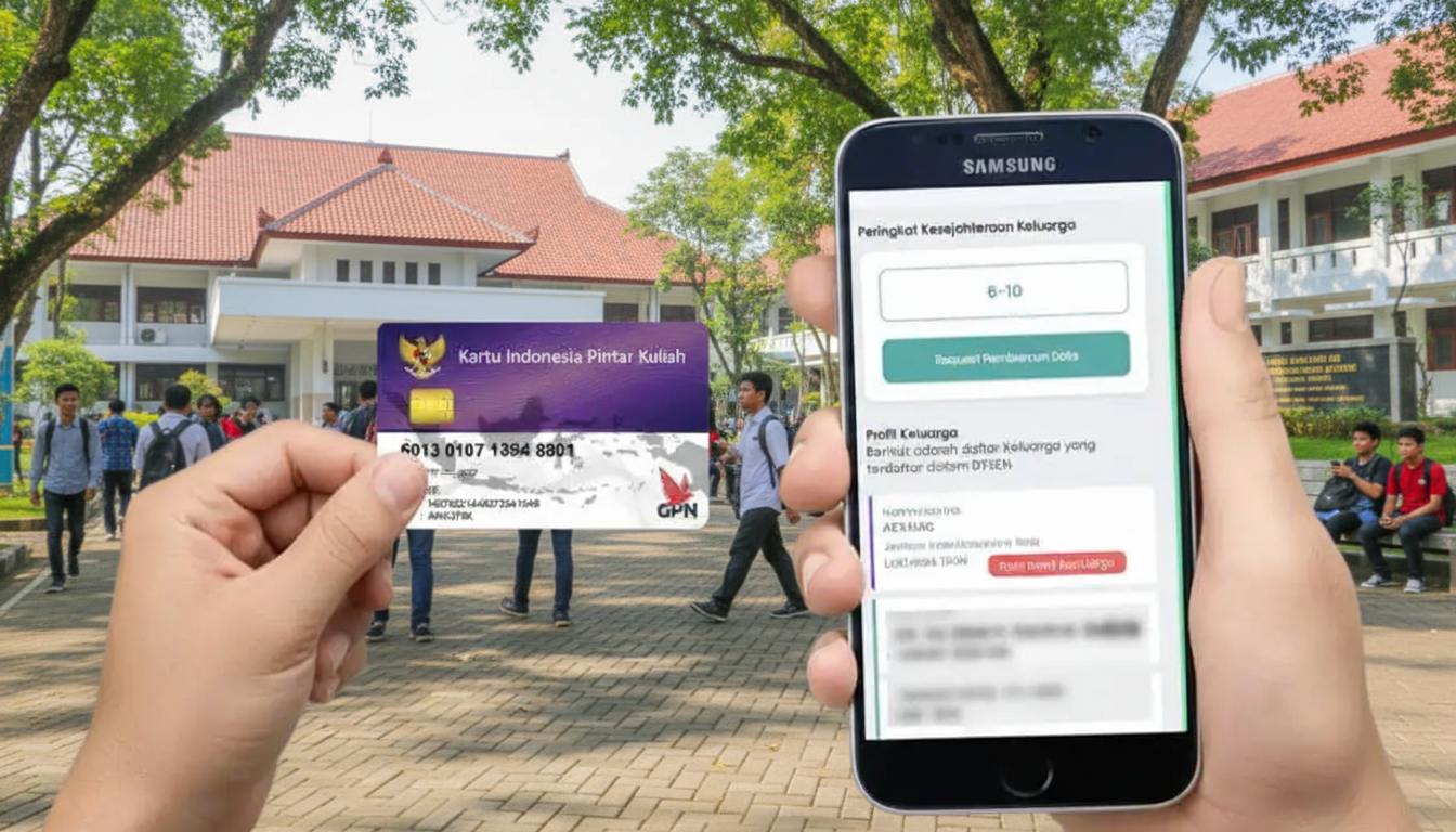 Cara Cek Desil DTSEN untuk Daftar KIP Kuliah 2026