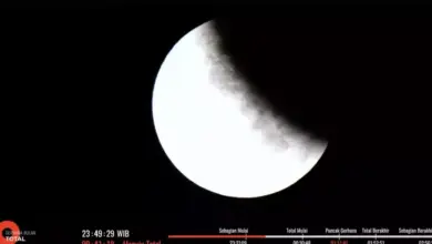 Fenomena Gerhana Bulan Total Mulai Terlihat Malam Ini, Saksikan!