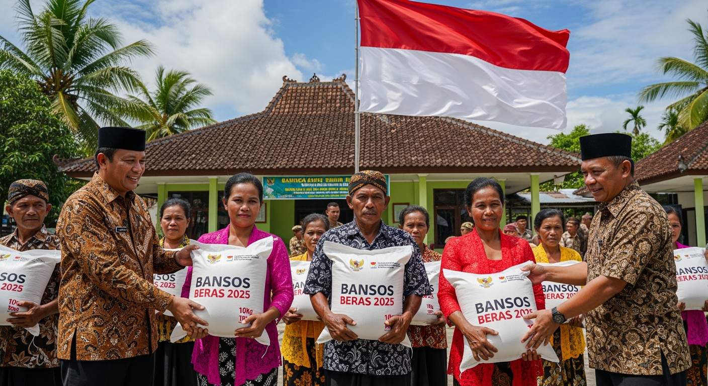 Jadwal Penyaluran Bansos Beras 10 Kg Oktober-November 2025, Cek Cara Daftarnya!