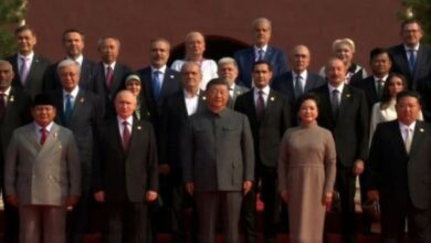 Langka! Prabowo Berdiri Sejajar Putin, Xi Jinping & Kim Jong Un di Parade Militer China