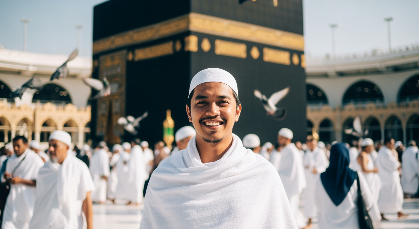 Prompt Gemini AI di Mekkah untuk Bikin Foto Depan Kabah