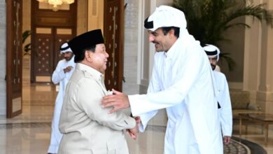 Sampaikan Simpati atas Serangan di Doha, Ini Poin Pertemuan Prabowo & Emir Qatar
