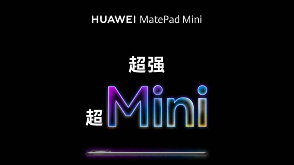 Tantang iPad Mini, Huawei MatePad Mini Segera Meluncur dengan Fitur Unggulan Baru