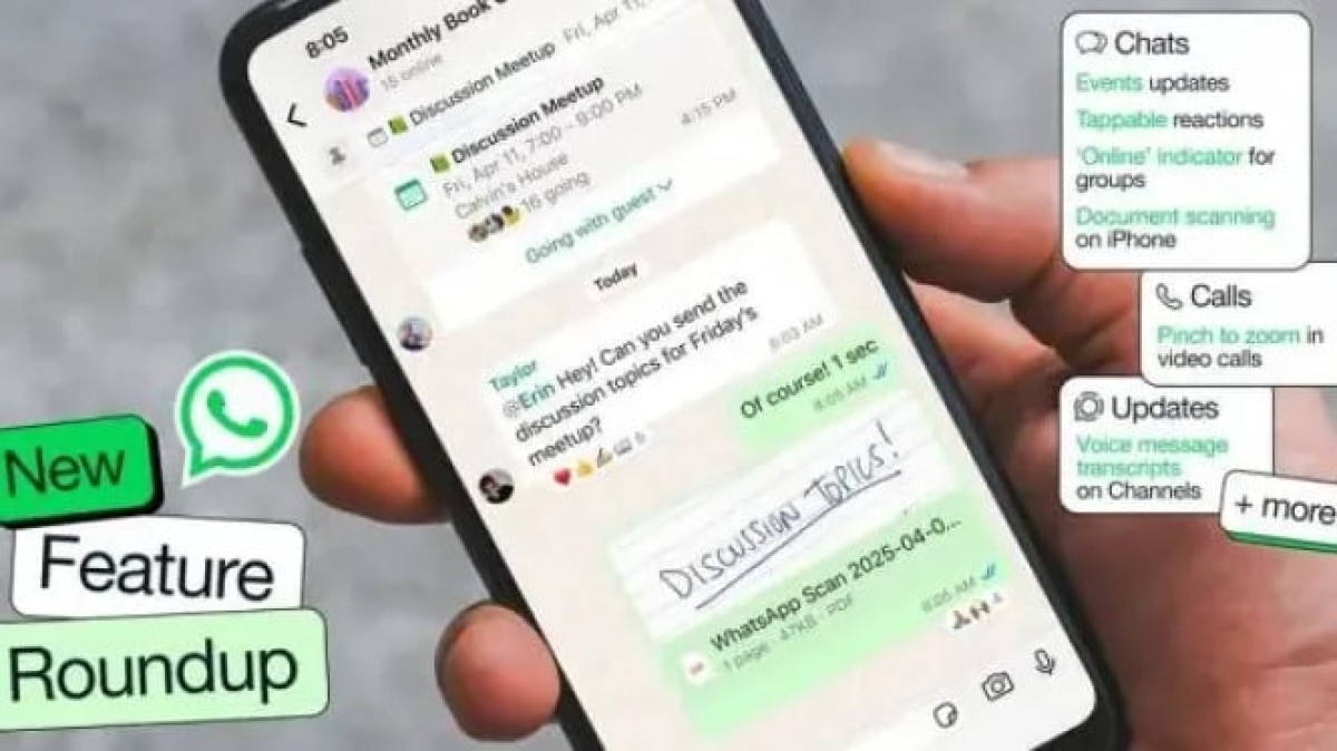 WhatsApp Hadirkan Fitur Jadwalkan Panggilan Mirip Zoom, Begini Cara Gunakannya! WhatsApp Hadirkan Fitur Jadwalkan Panggilan Mirip Zoom, Begini Cara Gunakannya!