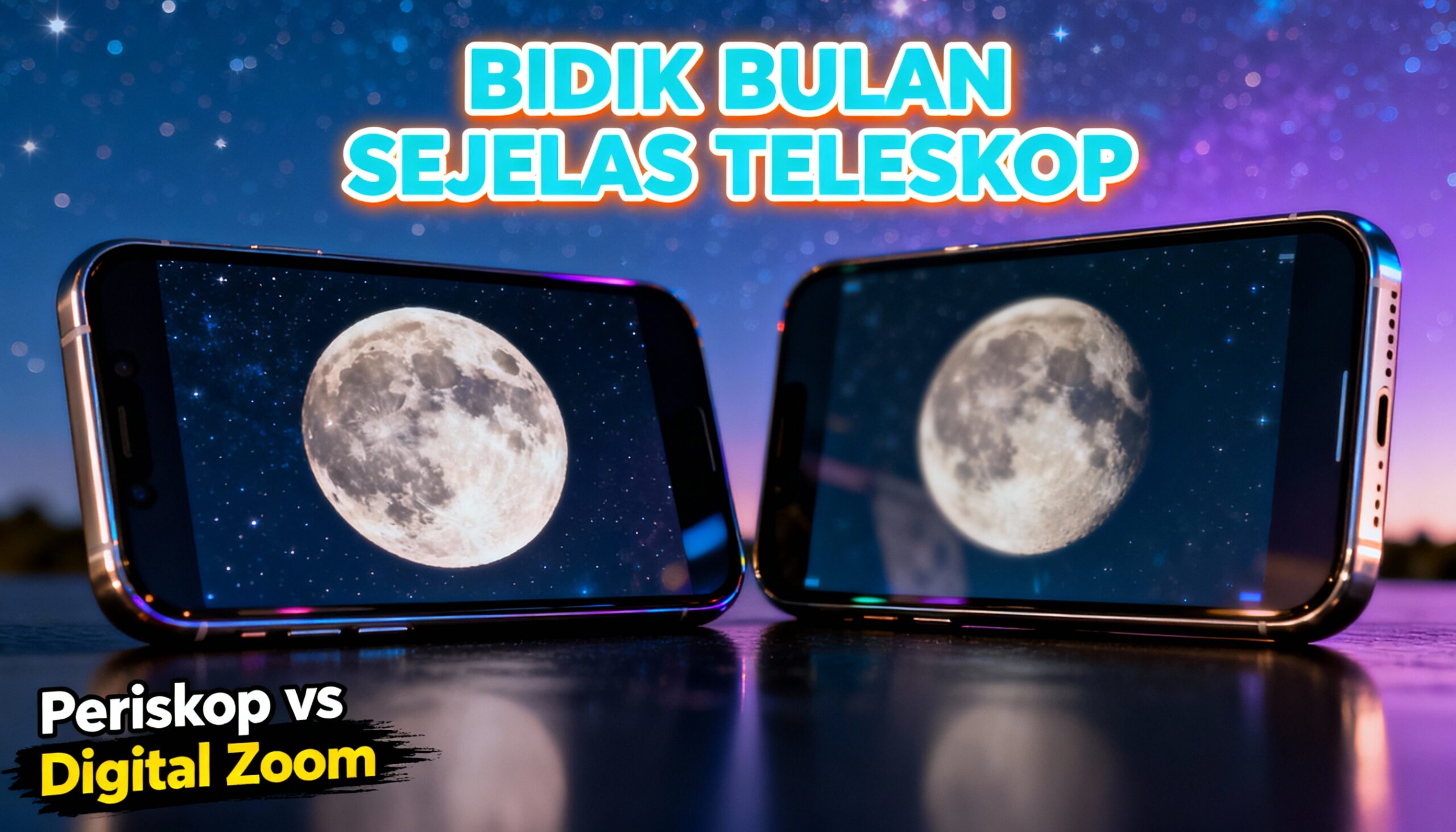 10 Rekomendasi HP Kamera Periskop Telephoto Terbaik Oktober 2025, Bidik Bulan dan Konser Idola Jadi Lebih Tajam