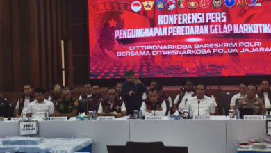 38 Ribu Kasus Narkoba Dibongkar Jan-Okt, 51 Ribu Orang Diciduk, Sitaan 197 Ton