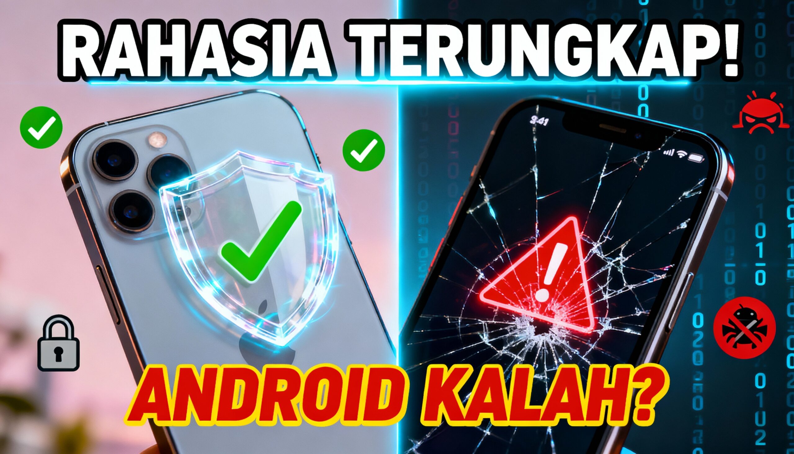 Bukan Mitos! Ini 7 Alasan Ilmiah Kenapa iPhone Memang Lebih Aman dari Android Sejak Awal