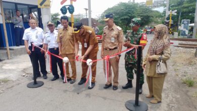 Bupati Klaten Resmikan Palang Pintu Kereta Api Mbah Ruwet dan Taji