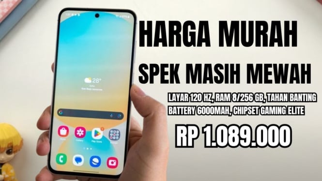 HP 1 Jutaan 2025 Ternyata Nggak Kentang! 10 Rekomendasi Terbaik Buat HP Kedua Kamu