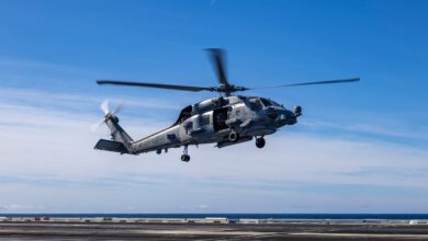 Helikopter dan Jet Tempur AS Jatuh di Laut China Selatan, Seluruh Kru Selamat