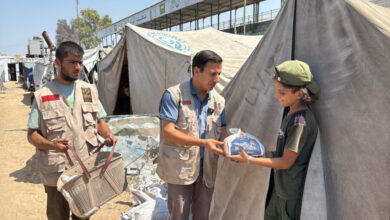 INH Salurkan Bantuan Roti untuk Pengungsi di Gaza Utara, Ringankan Krisis