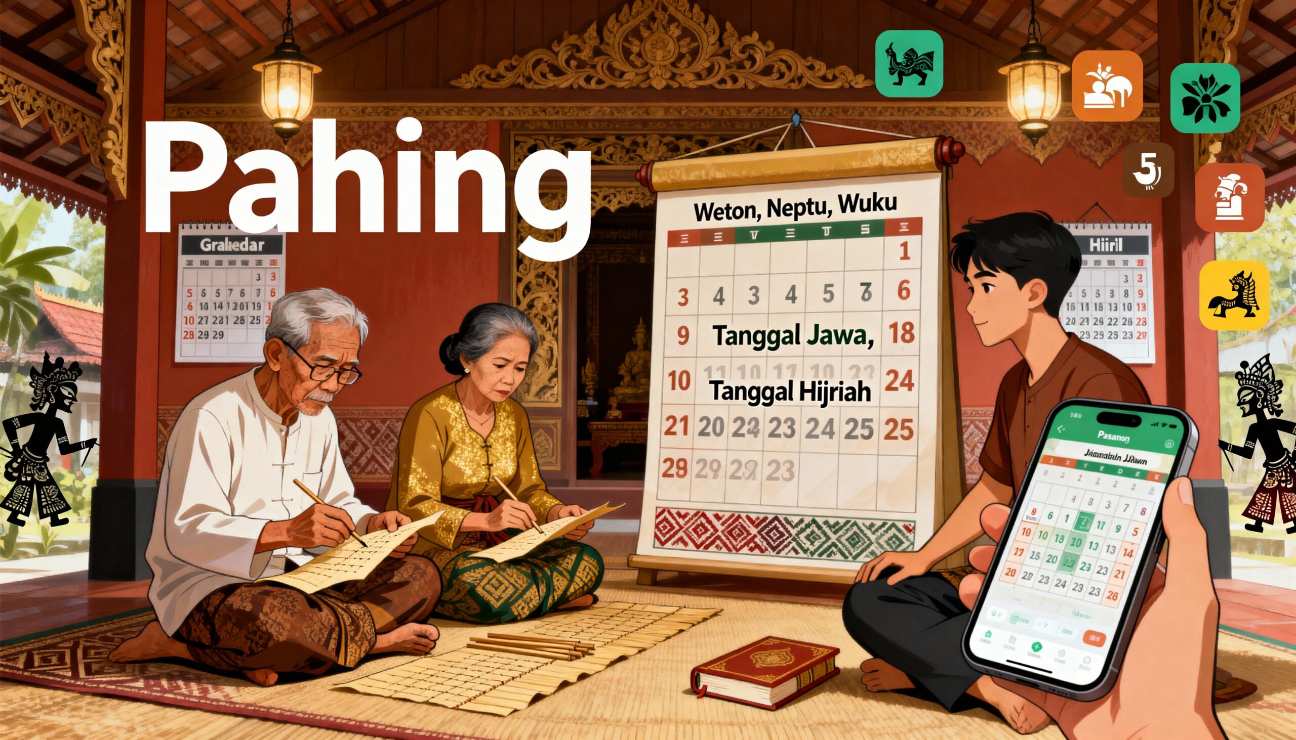 Kalender Jawa Hari Ini Rabu 22 Oktober 2025, Weton Rabu Pahing Cocok untuk Apa Saja?