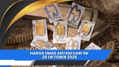Masih Turun! Harga Emas Antam Hari Ini dan Harga Buyback Terbaru 26 Oktober 2025