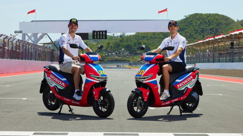 Motor Listrik Honda Berlivery Khusus Siap Ramaikan MotoGP Mandalika, Intip Wujudnya!