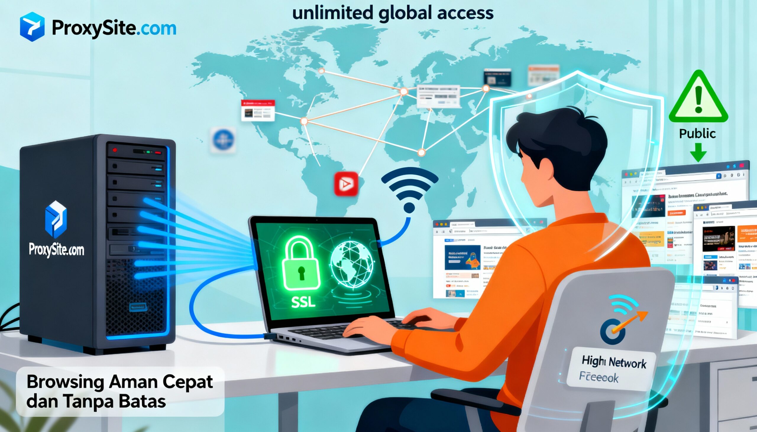 Proxy Site Jadi Pilihan Utama untuk Lindungi Data Pribadi Saat Gunakan WiFi Publik Proxy Site Jadi Pilihan Utama untuk Lindungi Data Pribadi Saat Gunakan WiFi Publik