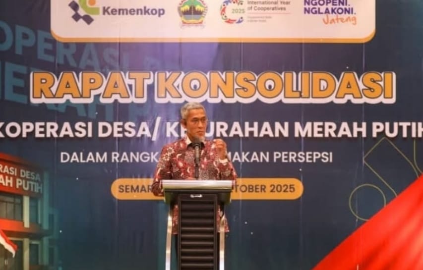 Sudah 8.523 Koperasi Desa Merah Putih Terdaftar di Jawa Tengah Tahun Ini
