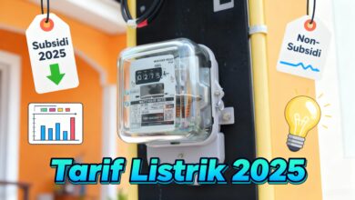 Tarif Listrik Subsidi 2025 per kWh dan Non Subsidi Stabil hingga Akhir Tahun