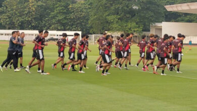 Timnas U-23 Gelar Latihan Terakhir Jelang Hadapi India Besok