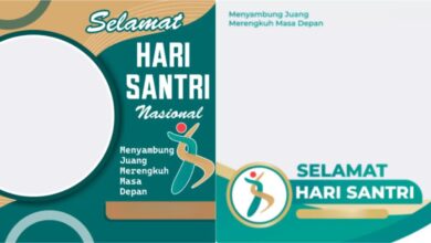 Twibbon Hari Santri 2025 Sudah Tersedia! Pilih Desain Menarik Siap Posting di Media Sosial